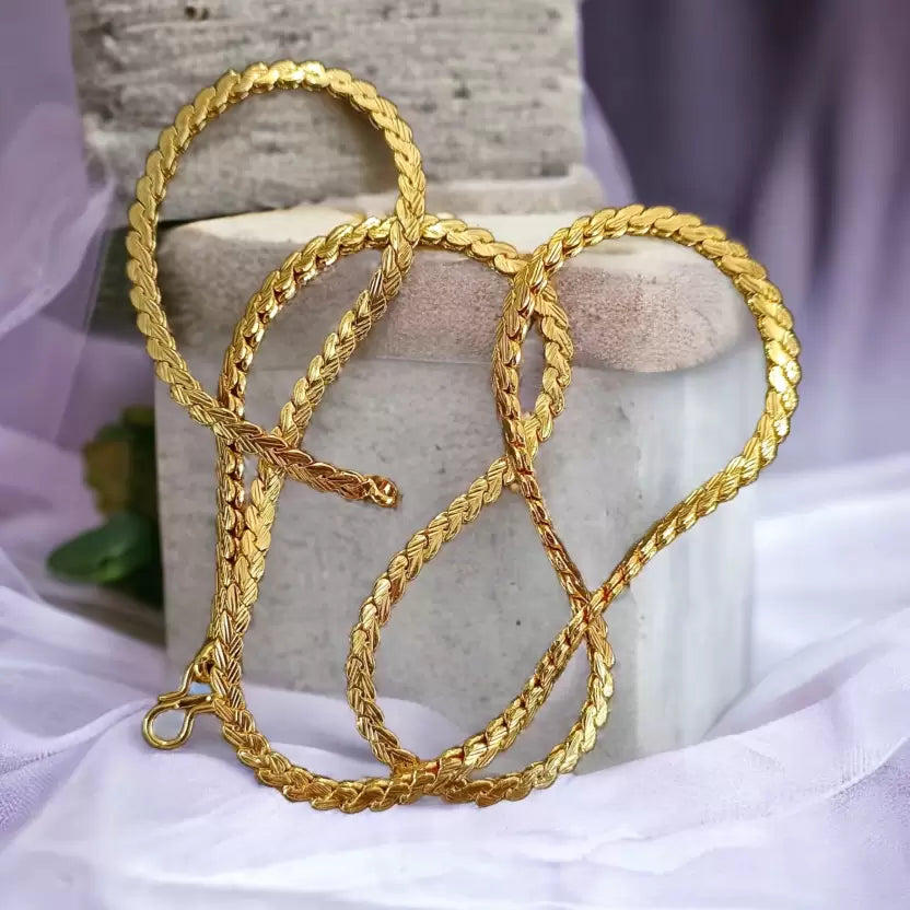 HN JEWELLERY One Gram Gold Chain