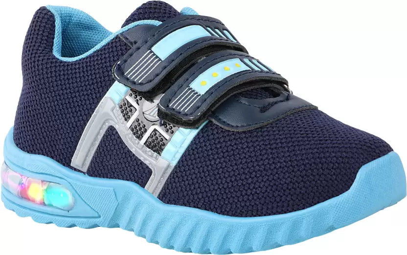 LEVOT Velcro Running Shoes For Boys & Girls