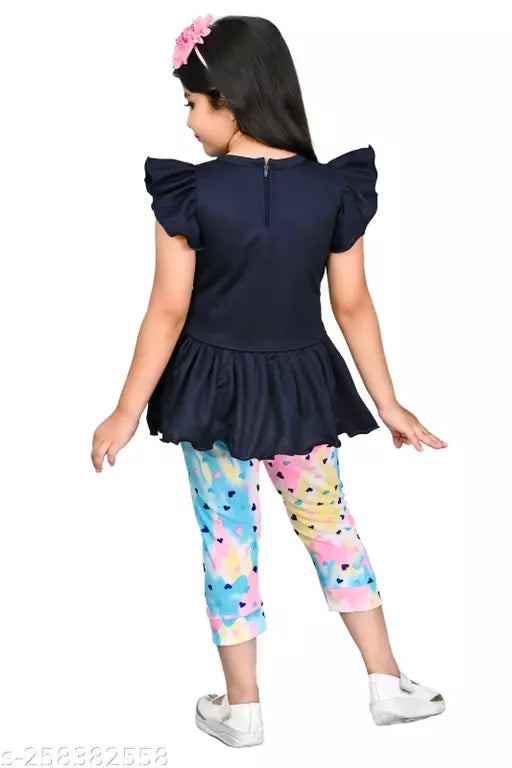 Girls Unique Designer Cotton Partywear Dress Combo only for Kids