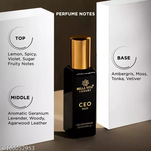 Bella Organic CEO MAN Parfum