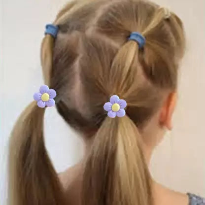 Children Flower Baby Rubber Bands