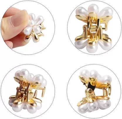 Model Name WOMEN PEARL MINI FLOWER PACK OF 10 PCS Model Number HAIR CLIP 10 Net Quantity 10