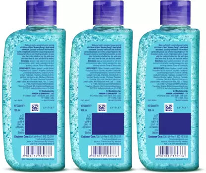 Clean & Clear Morning Energy Aqua Splash Face Wash Pack Of 3