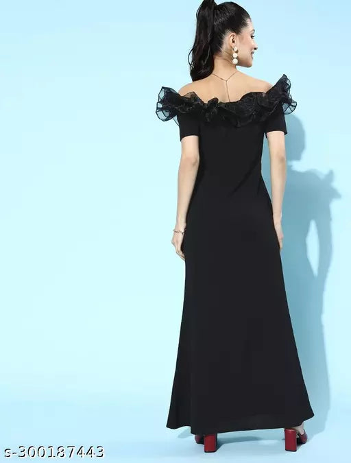 Black Western Dress For Women