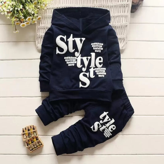 Baby Boys & Baby Girls Casual Sweatshirt Track Suit
