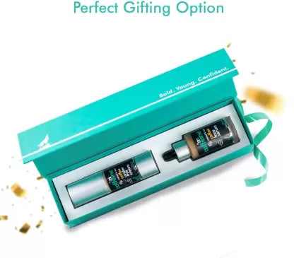 mCaffeine Signature Diwali Gift Box with Under Eye Cream & Face Serum