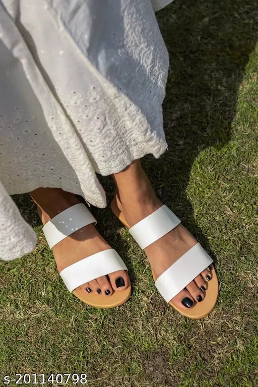 FABY CARRY Women Stylish Block Flat Sandal