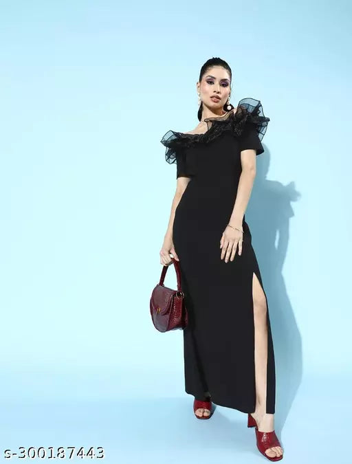Black Western Dress For Women