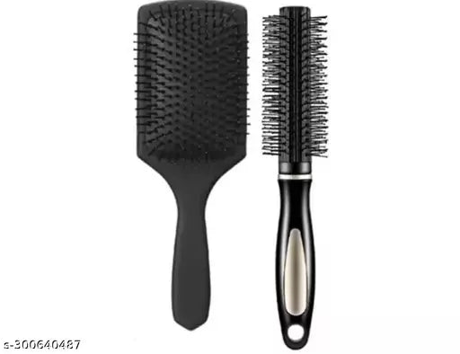 Round Rolling Curling Comb Hair Brush