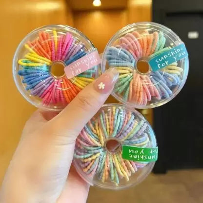 Kid Boxed Hair Mini Ties For Baby Girls
