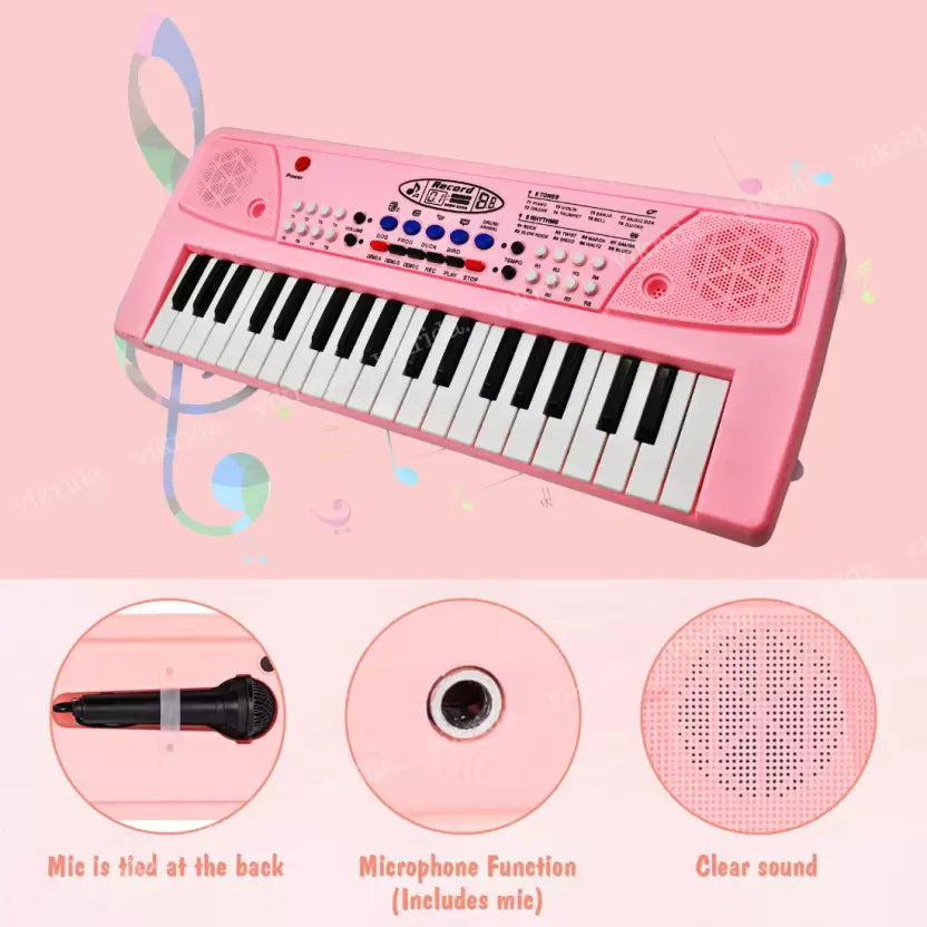 VikriDa 37 Keys Piano Keyboard for Kids Musical Instrument